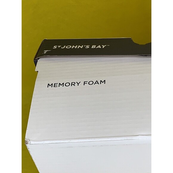 St. John's Bay Womens Nevin Wedge Sandals Tan Color Size 7 Med 1.5 Wedge Heel - Picture 12 of 16